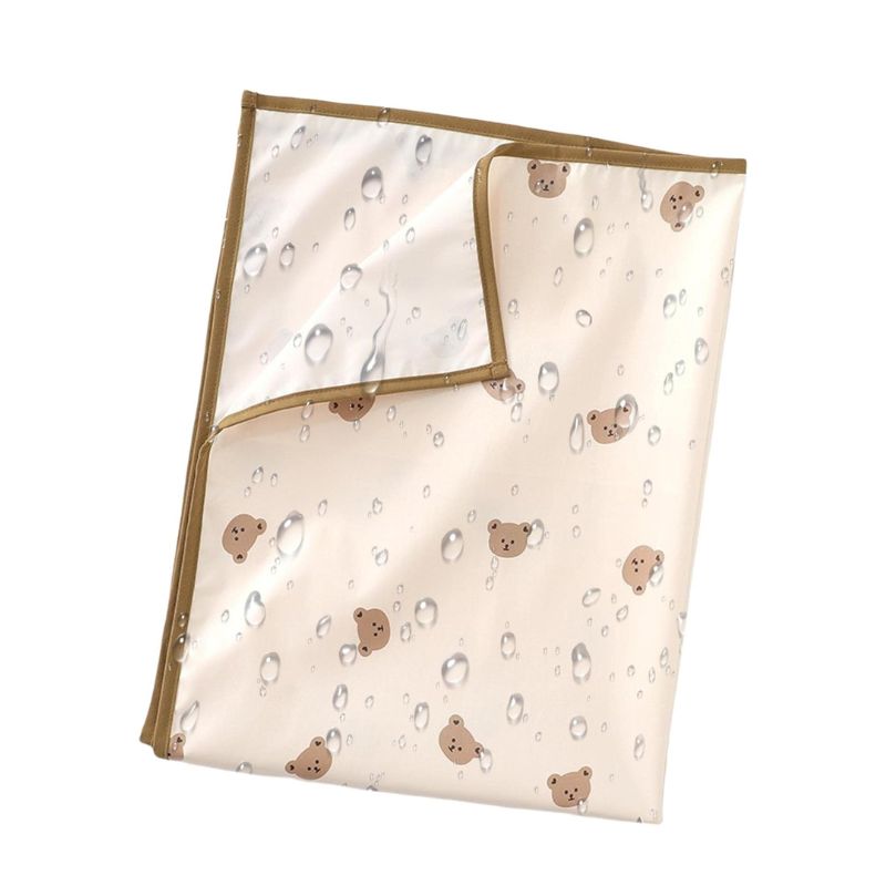 Tapis À Langer Imperméable Lavable Et Réutilisable Pour Bébé