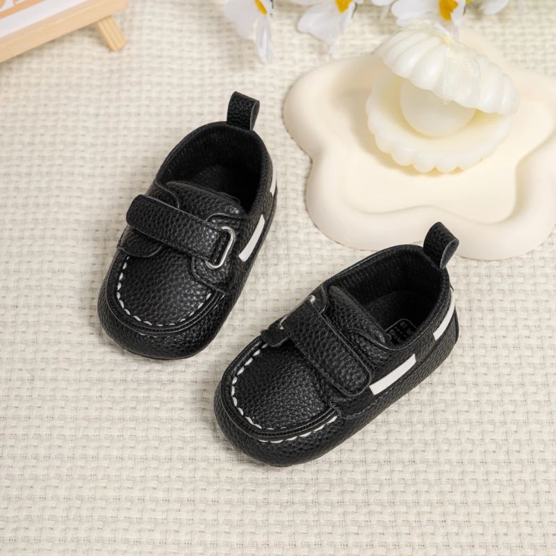 Chaussures Bébé Cuir Doux avec Semelle Souple