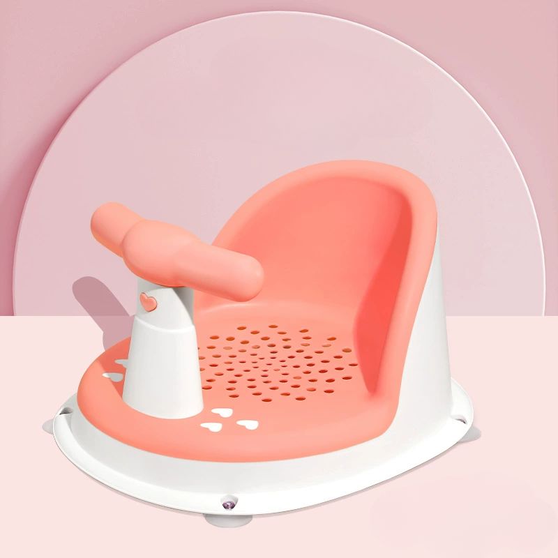 Siège de Bain Portable avec Poignée de Sécurité pour Bébé