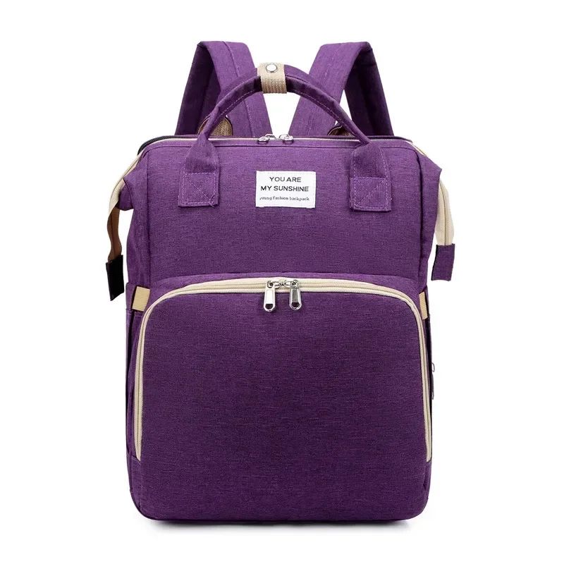Sac À Dos Multifonction Avec Espace Biberon Et Lit Bébé