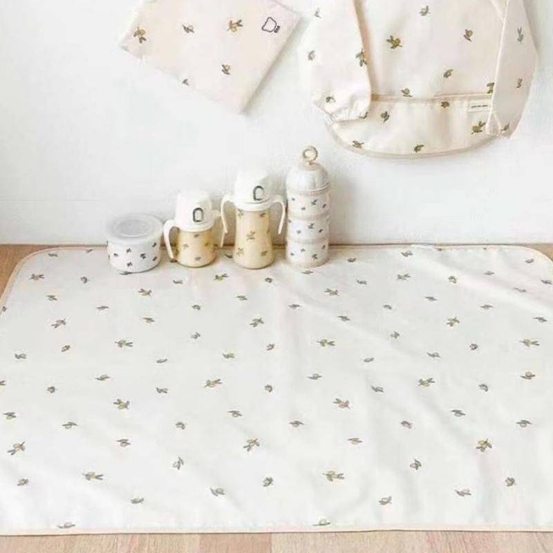 Tapis À Langer Imperméable Lavable Et Réutilisable Pour Bébé