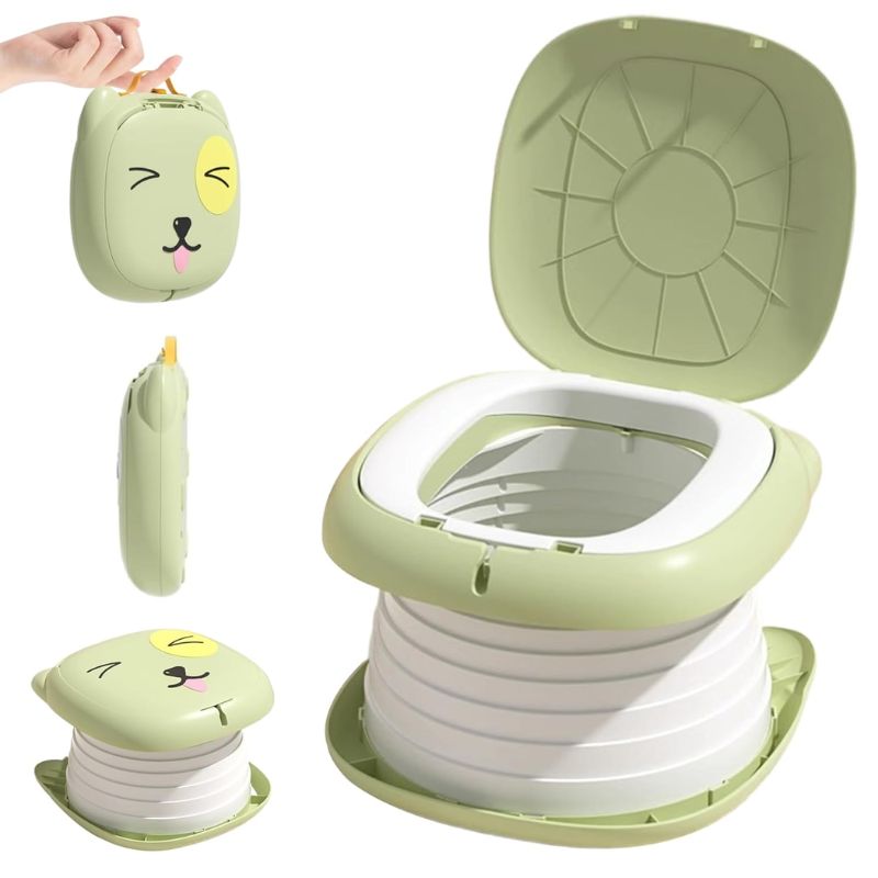 Pot De Voyage Enfant Pliable Léger Et Facile À Transporter