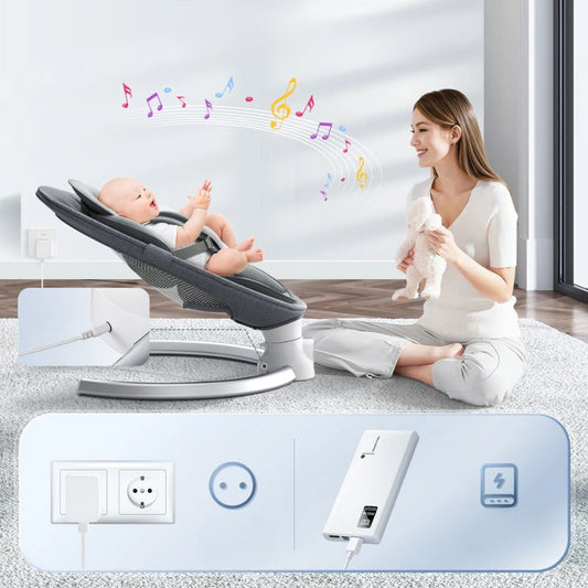 Balancelle Électrique Intelligente Pour Bébé Avec Télécommande