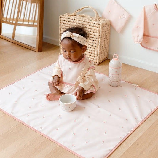 Tapis À Langer Imperméable Lavable Et Réutilisable Pour Bébé