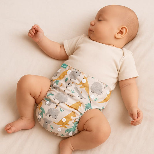 Ensemble De 3 Pièces Couches Lavables Bébé Réutilisables Et Écologiques