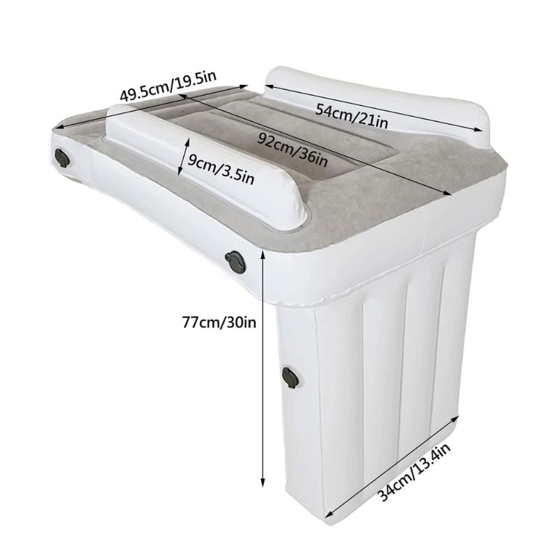 Matelas De Voyage Gonflable Confortable Et Sécurisé Pour Bébé
