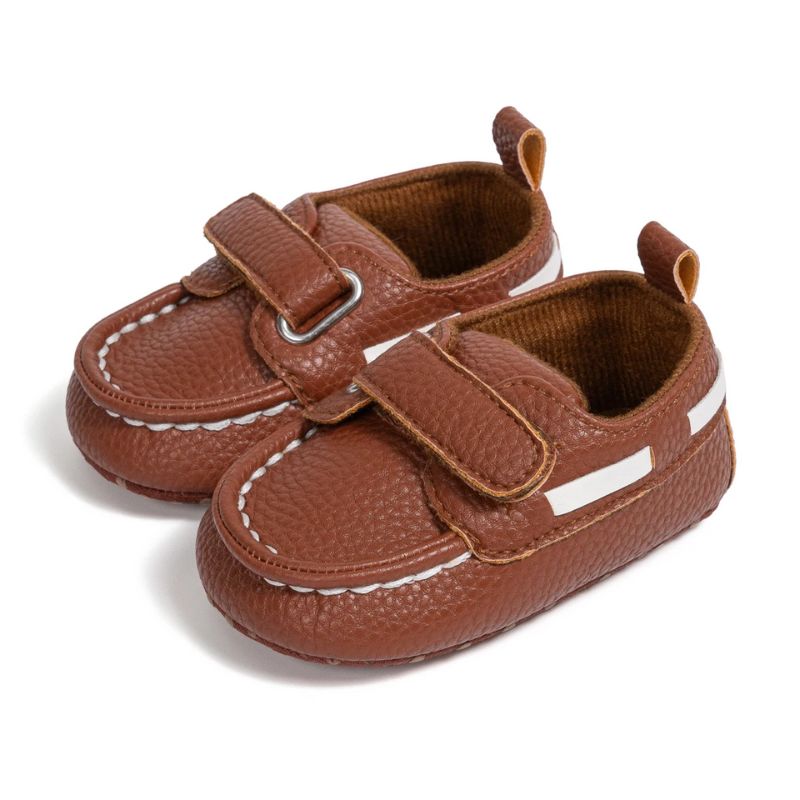 Chaussures Bébé Cuir Doux avec Semelle Souple