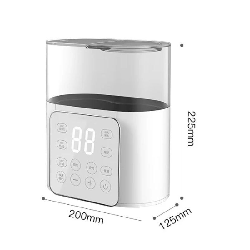 Chauffe Biberon Multifonction Intelligent pour Bébé avec Double Compartiment