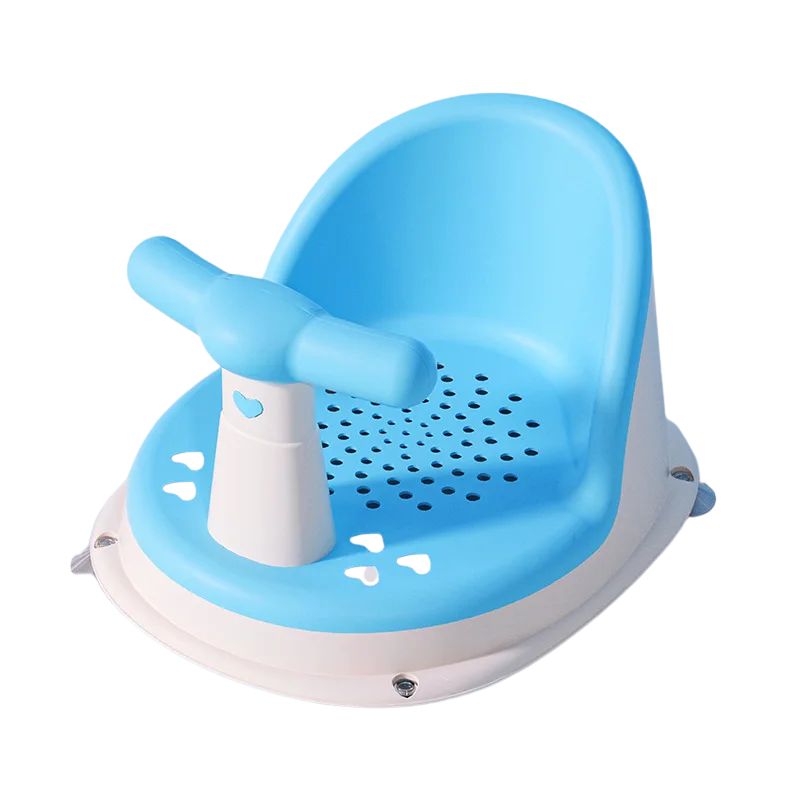 Siège de Bain Portable avec Poignée de Sécurité pour Bébé
