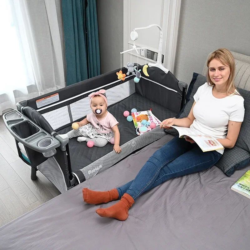 Berceau Bébé Multifonction Avec Table À Langer
