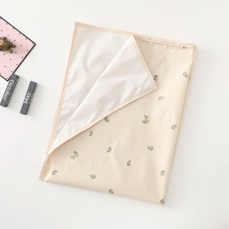 Tapis À Langer Imperméable Lavable Et Réutilisable Pour Bébé