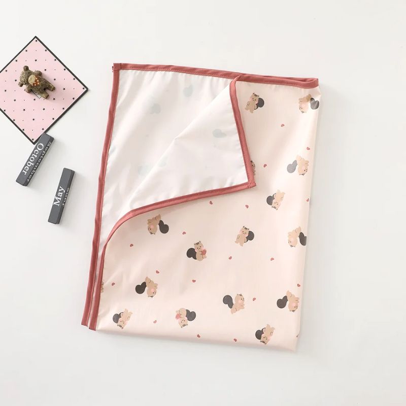 Tapis À Langer Imperméable Lavable Et Réutilisable Pour Bébé