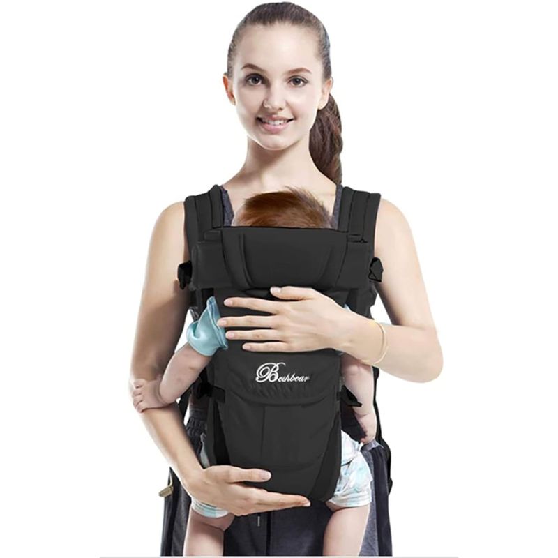 Porte Bébé Ergonomique 4 En 1 Confortable Et Réglable