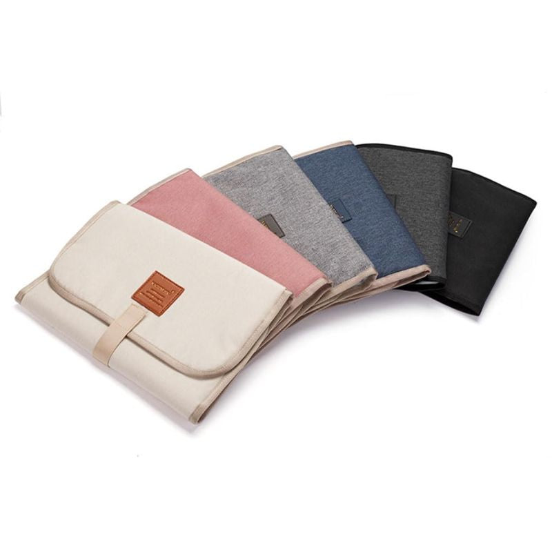 Tapis À Langer Bébé Pliable Étanche Avec Housse Intégrée