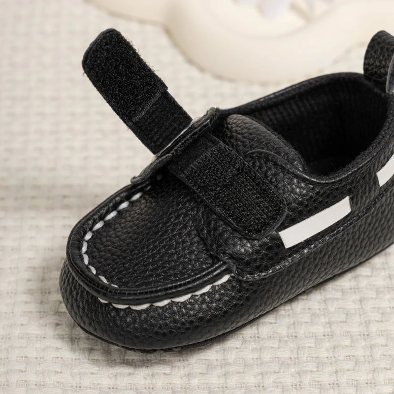 Chaussures Bébé Cuir Doux avec Semelle Souple