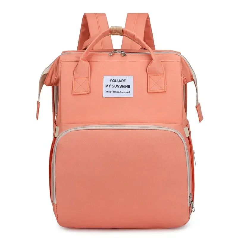 Sac À Dos Multifonction Avec Espace Biberon Et Lit Bébé