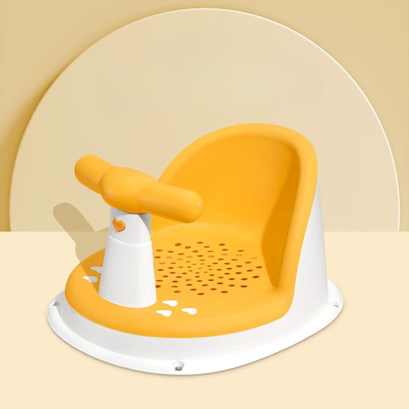 Siège de Bain Portable avec Poignée de Sécurité pour Bébé
