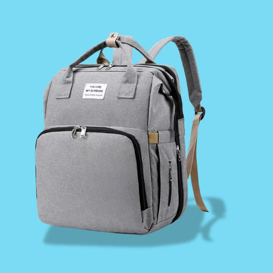 Sac À Dos Multifonction Avec Espace Biberon Et Lit Bébé