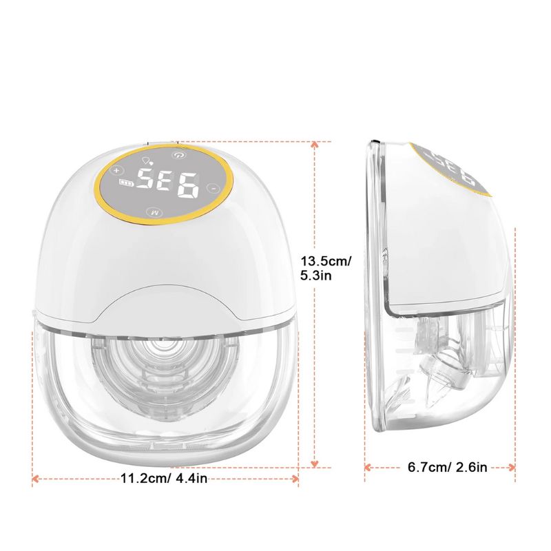 Tire Lait Électrique Portable Mains Libres Avec Écran LED