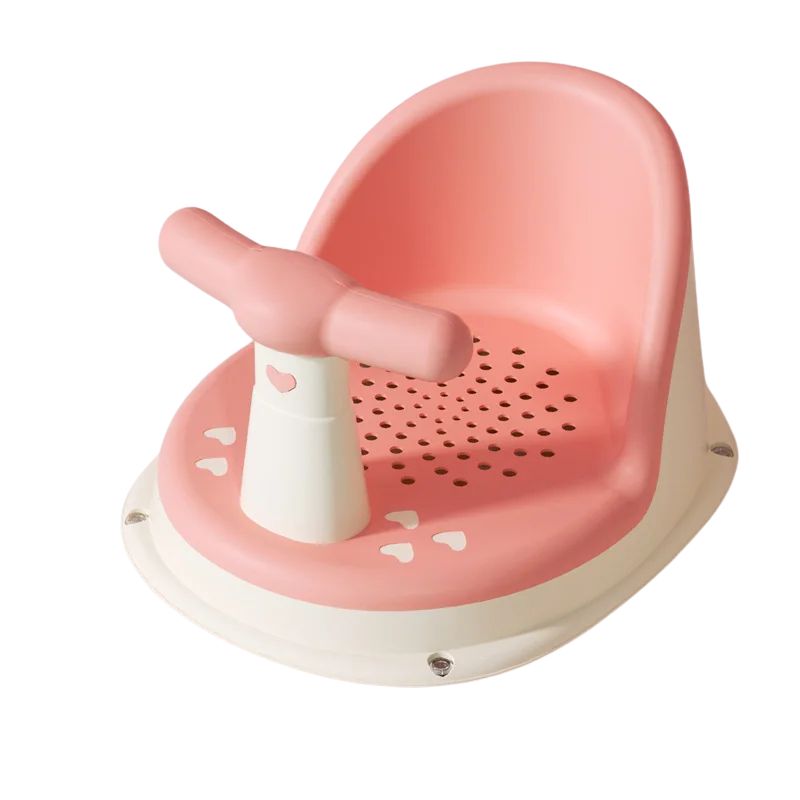 Siège de Bain Portable avec Poignée de Sécurité pour Bébé