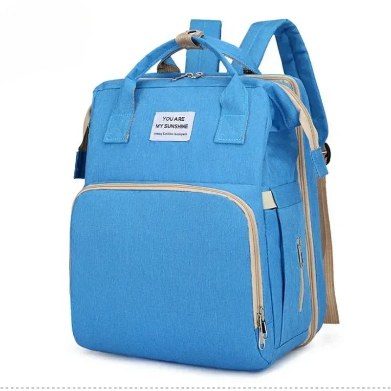Sac À Dos Multifonction Avec Espace Biberon Et Lit Bébé