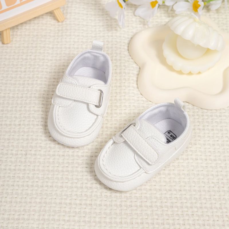 Chaussures Bébé Cuir Doux avec Semelle Souple