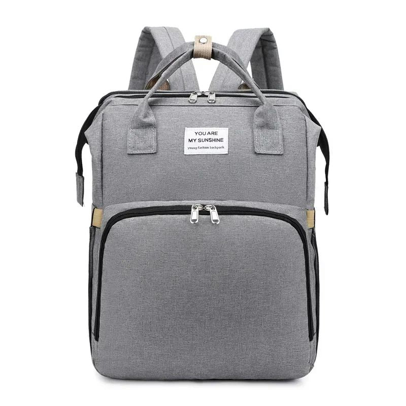 Sac À Dos Multifonction Avec Espace Biberon Et Lit Bébé